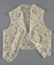 Bodice, lace, provenance, bodice for women's clothing; In a pattern of rosettes connected by large