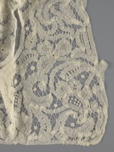 Bodice, lace, bodices, women's clothing, fashion. In a pattern of rosettes connected by large