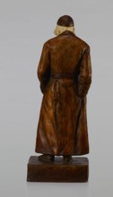 Figurine of a Jew, First Galician Factory of Artistic Faience and Terracotta Pacyków; 1912–1939.