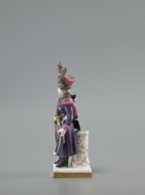 Figurine of an officer of the Polish Guard, Koenigliche Porzellain Fabrique, Meissen 1710–1763,