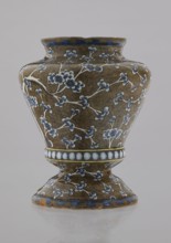 Vase by Karol Wolff fl. ca 1800; Bielino faience factory 1779–1800. A baluster-shaped Warsaw