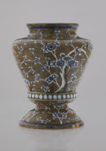 Vase, Karol Wolff fl. ca. 1800 and Bielino faience factory 1779–1800. A baluster-shaped faience