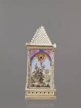 Night Lamp, Popow, Alexander porcelain manufacturer; 1806–1872 author, lamps, landscapes with