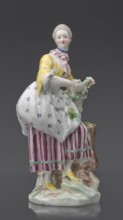 Figurine: gardener, Kaiserliche Porzellanmanufaktur in Wien 1744–1864 manufacturer, figurine, ca.