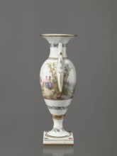 Amphora vase, Imperial Porcelain Factory in St. Petersburg 1744–1917. Amphora vase with an ovoid