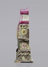 Clock setting, Prószków Slaski faience factory; 1763–1853. Clock setting in the shape of a late