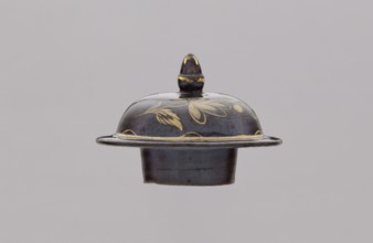 Kuan-type vase with cover, Bielino faience manufactory 1779–1800; attributed to Karol Wolff fl. ca