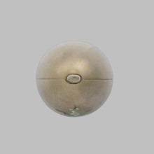 Easter egg, lilies of the valley, flowers, Easter eggs, silver egg, smooth, composed of two opening