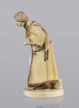Peasant with Piglet, First Galician Factory of Artistic Faience and Terracotta Pacyków; 1912–1939