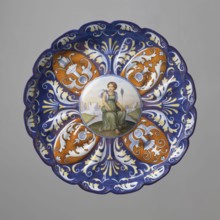 Patera-crespina, Koenigliche Porzellan Manufaktur KPM; Berlin; 1763–1918, imitation Italian