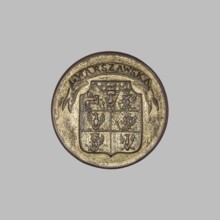 Button from an official's uniform, maker: Münchheimer, Zygmunt the Younger 1787–1875, fl. 1816–ca.