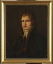 Portrait of Wlodzimierz Potocki 1789–1812, unknown Polish painter; after 1812. Shown to the bust,