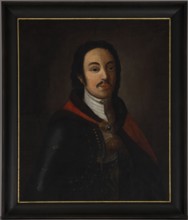 Portrait of Piotr Nalecz Malachowski ca. 1730–1799, unknown artist. Oil on canvas double canvas;