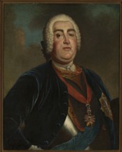 Portrait of Augustus III, by Louis de Silvestre 1675–1760, as a young artist — copy after the