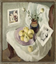 Still Life - Roses, Seidenbeutel, Menasze 1903-1945 painter, Warsaw School artistic group;