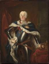 Portrait of Augustus III 1696–1763 by Louis de Silvestre 1675–1760; as a young painter.