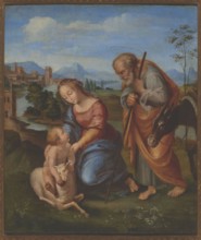 Holy Family with a Lamb, Penni, Giovanni Francesco ca. 1496–ca. 1528, painter; Raphael 1483–1520,