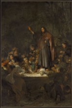 The Raising of Lazarus, Fabritius, Carel 1622–1654 painter; ca. 1643; painting; biblical scene