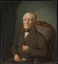 Portrait of Stanislaw Kurpiewski; painter: Rafal Hadziewicz 1803–1886. Ca. 1860. Oil painting, 58 x