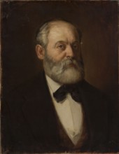 Portrait of Adam Malinowski, painter; Buchbinder, Szymon 1853–1922 author. Malinowski, Adam