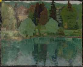 Park, Czarkowska, Janina 1883–1945 painter, contemporary painting, landscapes, visual