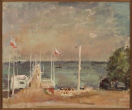 Motif from Hel, Seidenbeutel, Efraim 1903–1945 painter, Seidenbeutel, Menasze 1903–1945 painter,
