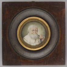 Portrait of Rafal Rogozinski, grandfather of the painter Antoni Wincenty Rogozinski. By Karol