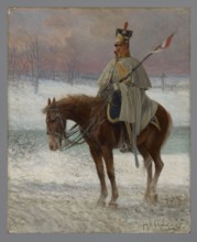 8th French-Polish Light Horse Regiment; Chelminski, Jan 1851–1925, painter; early 20th century;
