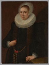 Portrait of a Lady Portrait of a Woman, Geldorp, Melchior fl. 1602–1637 painter, 1628, oil