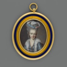 Portrait of Princess Teofila Strzezyslawa Sapiezyna née Jablonowska 1742–1816, wife of Prince Józef