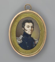 Portrait of a senior officer of the army of the Kingdom of Poland with the Order of Virtuti