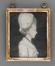 Amalia Eleonora von Solms-Braunfels 1734–1811, princess of Anhalt-Bernburg-Schaumburg; miniature