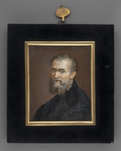 Michelangelo Buonarroti; Wilhelmine Louise Thil 1782–1819, painter; copies; portraits left,