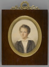 Portrait of Count Artur Sobanski 1814–1831, son of Izydor and Seweryna Potocka. Painter: Johann