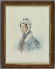 Portrait of Ludwika Hilbertz Soubirau, beloved nurse of Aleksandra Potocka, daughter of Stanislaw