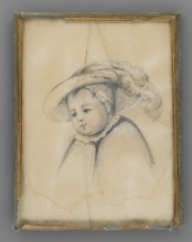 Portrait of Zygmunt Krasinski as a child; painted by Beata Czacka née Potocka fl. 1758–1824 and an
