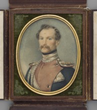 Portrait of a Prussian cavalry captain. Marszalkiewicz, Stanislaw 1789–1872 painter. Portrait en