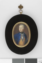 Charles XII, King of Sweden 1682–1718, unknown artist, male portrait to the waist, turned left,