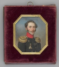Portrait of Jan Witt Ivan Osipovich de Witt 1781–1840, Russian cavalry general. Painted by Józef