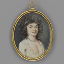 Portrait of a Woman, Taubert, Gustav Friedrich Amalius 1755–1839 painter; jewelry; women; portraits