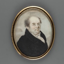 Jedrzej Sniadecki 1768–1838, famous professor of chemistry and medicine, portrait, unknown artist.
