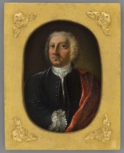 Portrait of an Unknown Man. Pawel Karol, Prince Sanguszko? 1680–1750, unknown painter; en face male