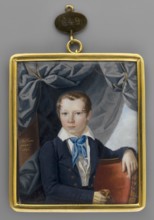 Count Razumovski as a boy, Leon Lev Grigorievich Razumovsky? 1816–1868. Robert Theer 1808–1863
