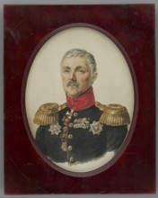 General Pawel Yakovlewicz Kuprianov 1789–1874 old attribution portrait of Lieutenant General