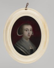 Portrait of a Young Woman, unknown artist, women, three-quarter portrait, headgear, female