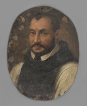 Portrait of a Dominican after Pieter Cornelisz Slingelandt, attributed to Pieter Cornelisz van
