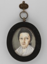 Portrait of an Elderly Woman in a Bonnet, Unknown artist. Subject: elderly woman, shoulder-length