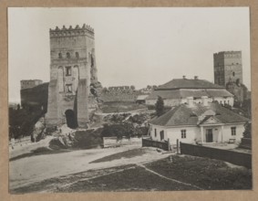Lutsk. The Castle – view towards the Styrowa Swidrygiello Tower, /photographer, architecture,