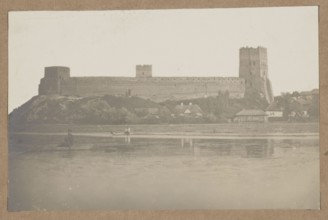 Lutsk. Lubart's Castle – general view from the Styr river, unknown author/photographer;