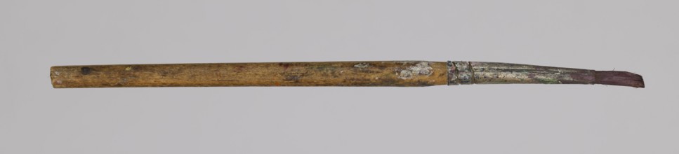 Jan Stanislawski's round brush; maker: Jan Stanislawski 1860–1907 painter; painting accessory: